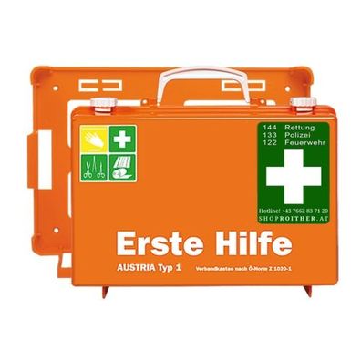 Erste Hilfe Koffer Austria Typ 1