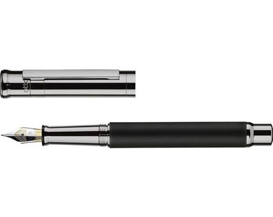 Otto Hutt Füllfederhalter d04 schwarz ruth matt