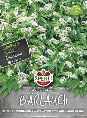 Sperli Bärlauch Wald Knoblauch, Aromawunder & wilder Genuss