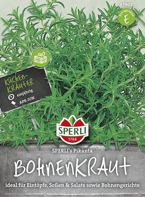 Sperli Bohnenkraut SPERLI´s Pikanta, intensives Aroma