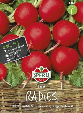 Radies Sperling´s Parat Maxipack 10g, schnellwachsend & große Erträge