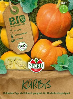 BIO Kürbis Sperli´s Amoro, süß-nussiger Geschmack