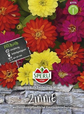 Zinnia Sperli's Zauberball, robust & hitzebeständig