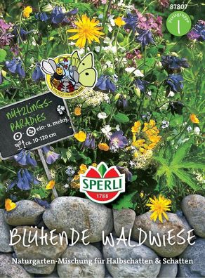 Sperli Blumenmischung Blühende Waldwiese, enthält Blumenarten aus Europa und