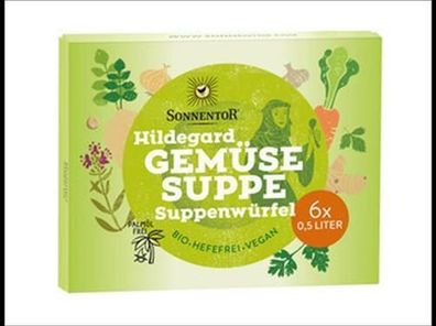 Sonnentor 3x Gemüse Suppenwürfel Hildegard 60g