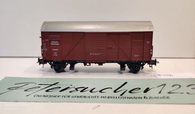 Roco H0 AC 4330 ged. Güterwagen / Glmghs / DR