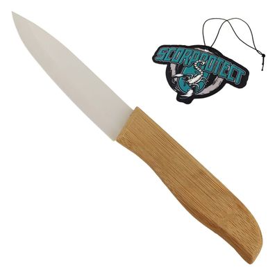 Scorprotect® Keramikmesser 10 cm Klinge zum Schneiden von Isolierung + Scorprotect® D