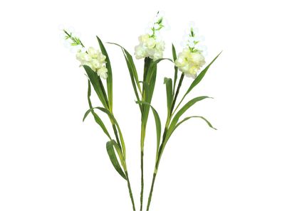 Europalms Aronstab, 3er Set mit LEDs, weiß, 85cm