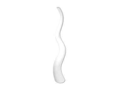 Europalms Designvase WAVE-125, weiß