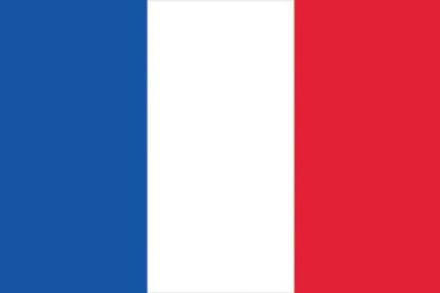 Europalms Flagge, Frankreich, 600x360cm