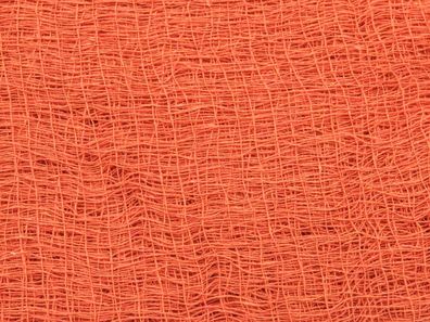 Europalms Dekogewebe, grob, orange, 76x500cm