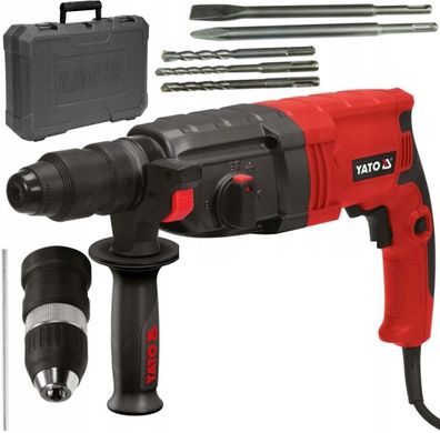Bohrhammer 850W, SDS-PLUS mit Meißelfunktion, 3,3J, 3kg