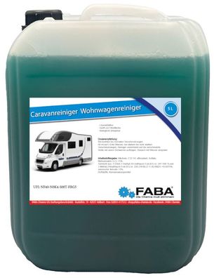 5 Liter Caravanreiniger Wohnwagenreiniger Wohnmobilreiniger Konzentrat