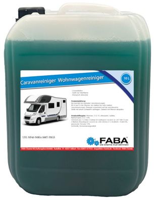 10 Liter Caravanreiniger Wohnwagenreiniger Wohnmobilreiniger Konzentrat