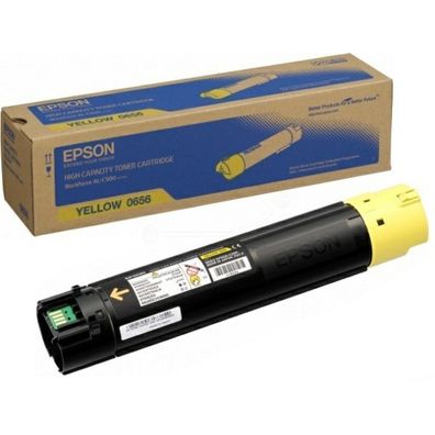 Original Epson 0656 C13S050656 S050656 Toner gelb