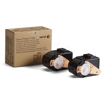 Original Xerox 106R02604 Toner Doppelpack gelb 2 Stück