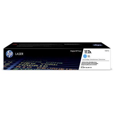 Original HP 117A W2071A Toner cyan