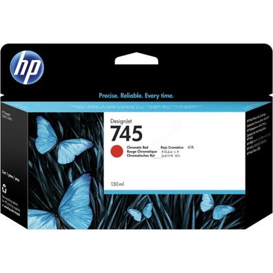 Original HP 745 F9K00A Tinte rot
