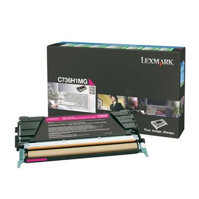 Original Lexmark C736H1MG 0C736H1MG Toner magenta