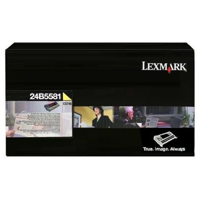 Original Lexmark 24B5581 024B5581 Toner gelb