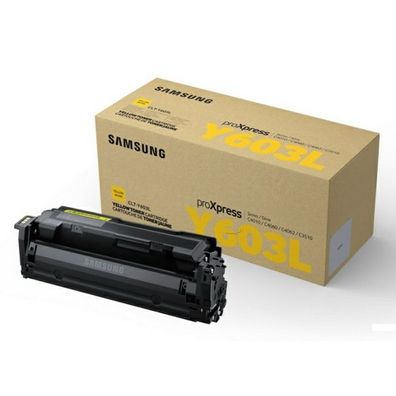 Original Samsung CLT-Y603L SU557A Toner gelb