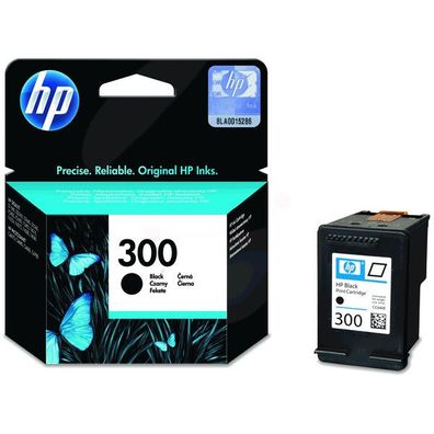 Original HP 300 CC640EE Tinte schwarz