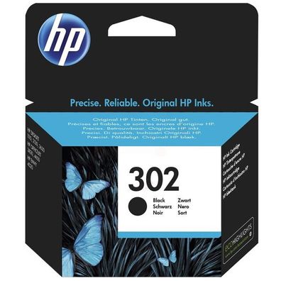 Original HP 302 F6U66AE Tinte schwarz