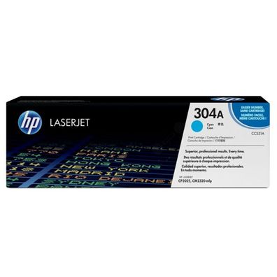 Original HP 304A CC531A Toner cyan