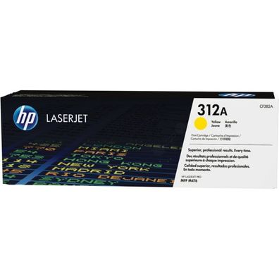 Original HP 312A CF382A Toner gelb
