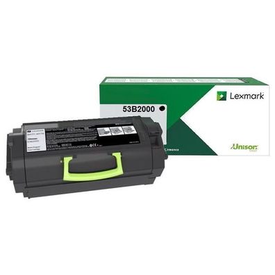Original Lexmark 53B2000 053B2000 Toner schwarz