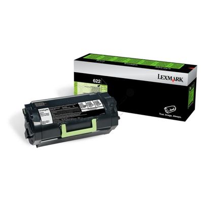 Original Lexmark 622 62D2000 Toner schwarz