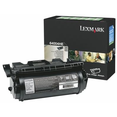 Original Lexmark 64004HE 064004HE Toner schwarz