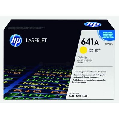 Original HP 641A C9722A Toner gelb