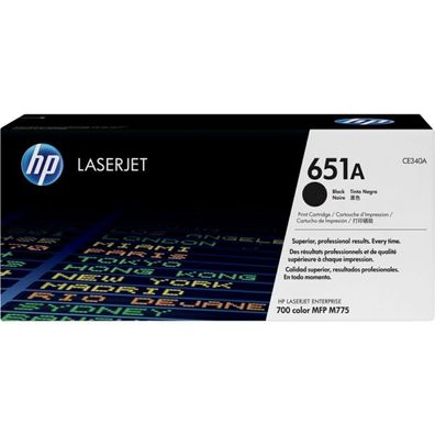 Original HP 651A CE340A Toner schwarz