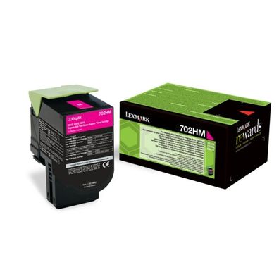 Original Lexmark 702HM 70C2HM0 Toner magenta