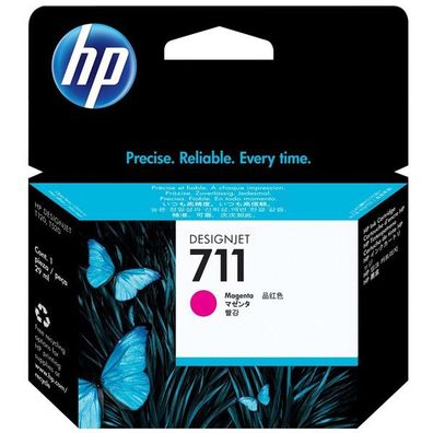Original HP 711 CZ131A Tinte magenta