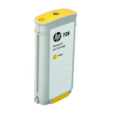 Original HP 728 F9J65A Tinte gelb