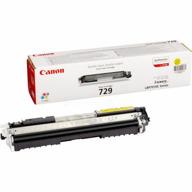 Original Canon 729 4367B002 Toner gelb