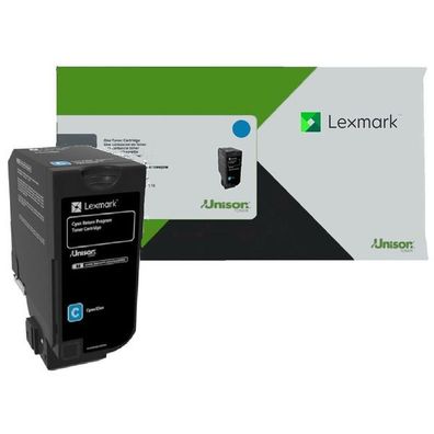Original Lexmark 74C20C0 74C20CE Toner cyan