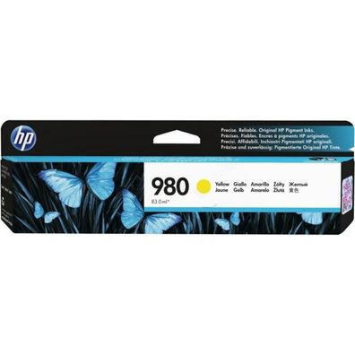 Original HP 980 D8J09A Tinte gelb