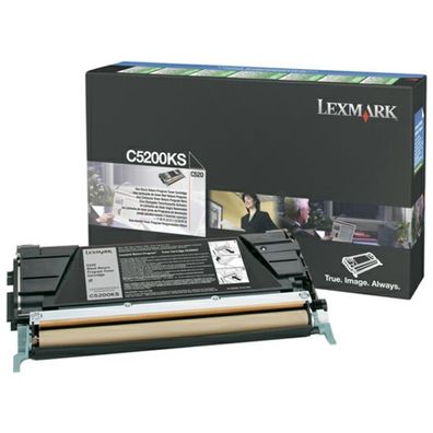 Original Lexmark C5200KS 0C5200KS Toner schwarz
