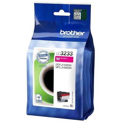 Original Brother LC-3233M Tinte magenta