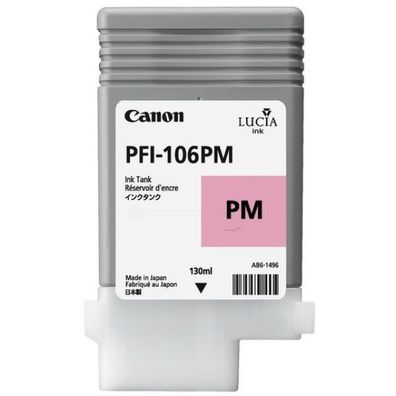 Original Canon PFI-106 PM 6626B001 Tinte photo magenta