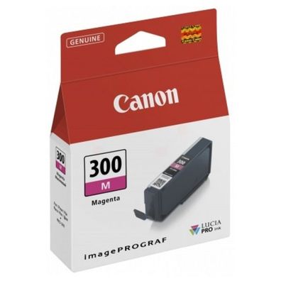 Original Canon PFI-300 M 4195C001 Tinte magenta