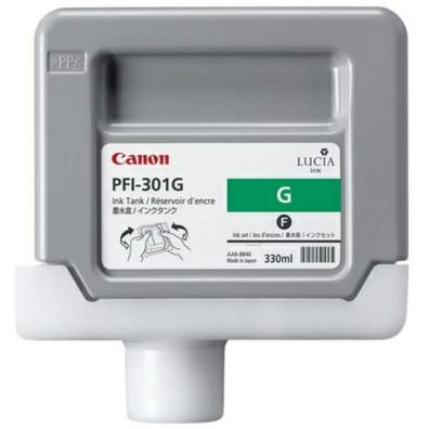 Original Canon PFI-301 G 1493B001 Tinte grün
