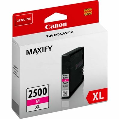 Original Canon PGI-2500 XLM 9266B001 9266B004 Tinte magenta