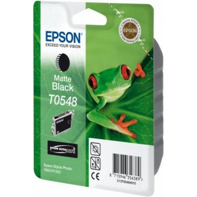 Original Epson T0548 C13T05484010 C13T05484020 Tinte matt schwarz