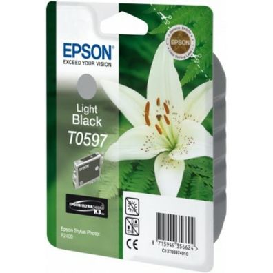 Original Epson T0597 C13T05974010 C13T05974020 Tinte schwarz