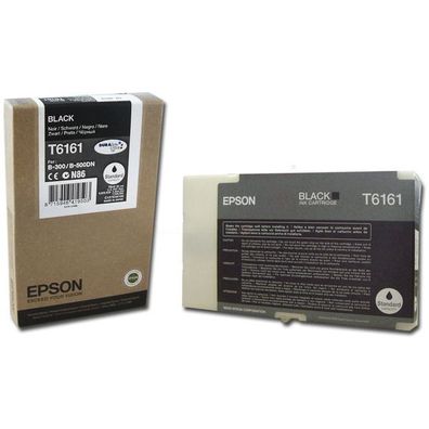 Original Epson T6161 C13T616100 Tinte schwarz