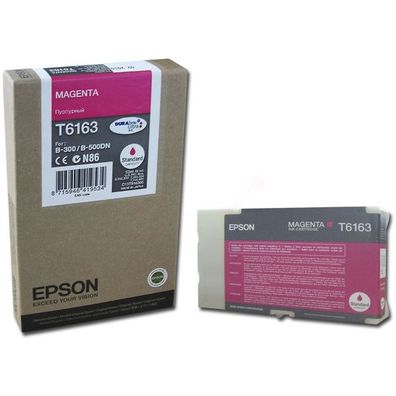Original Epson T6163 C13T616300 Tinte magenta